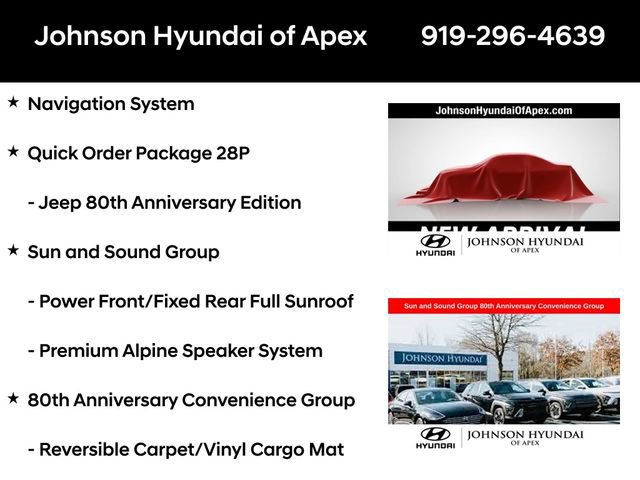 Used 2021 Jeep Compass 80th Special Edition w/ Sun and Sound Group image 6
