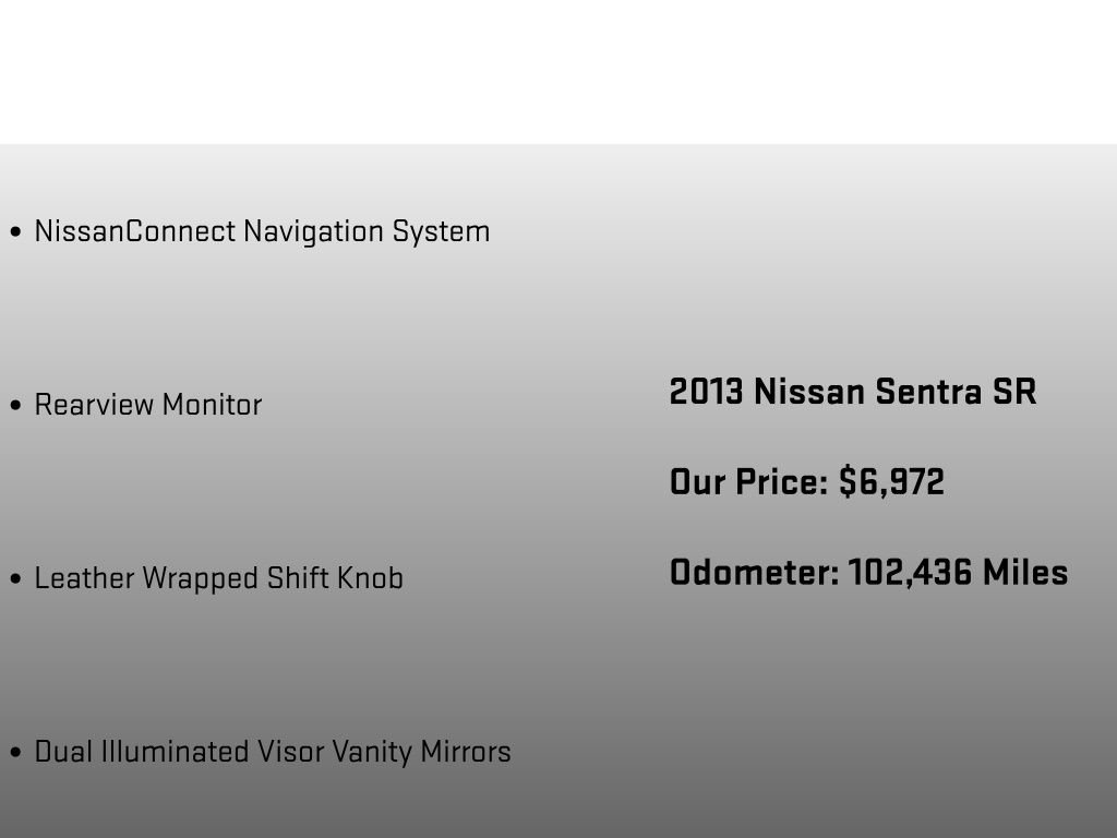Used 2013 Nissan Sentra SR w/ Premium Pkg image 26