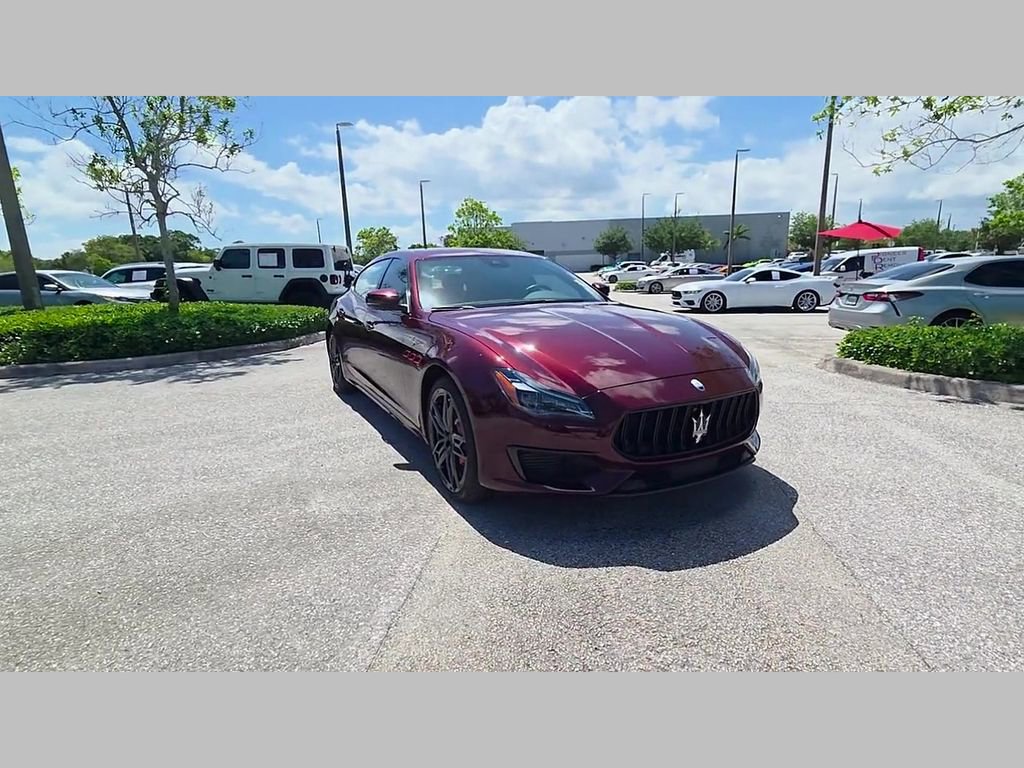 Used 2022 Maserati Quattroporte Trofeo RWD image 53