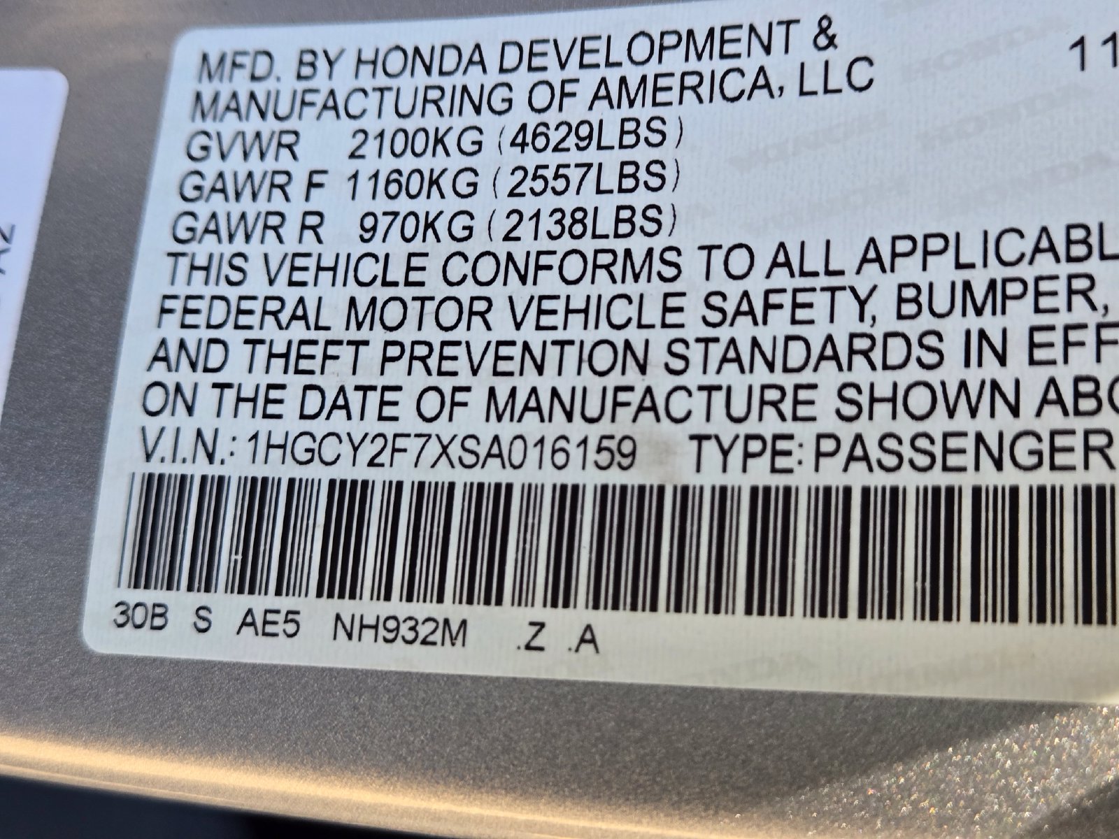 Used 2025 Honda Accord Sport-L image 31