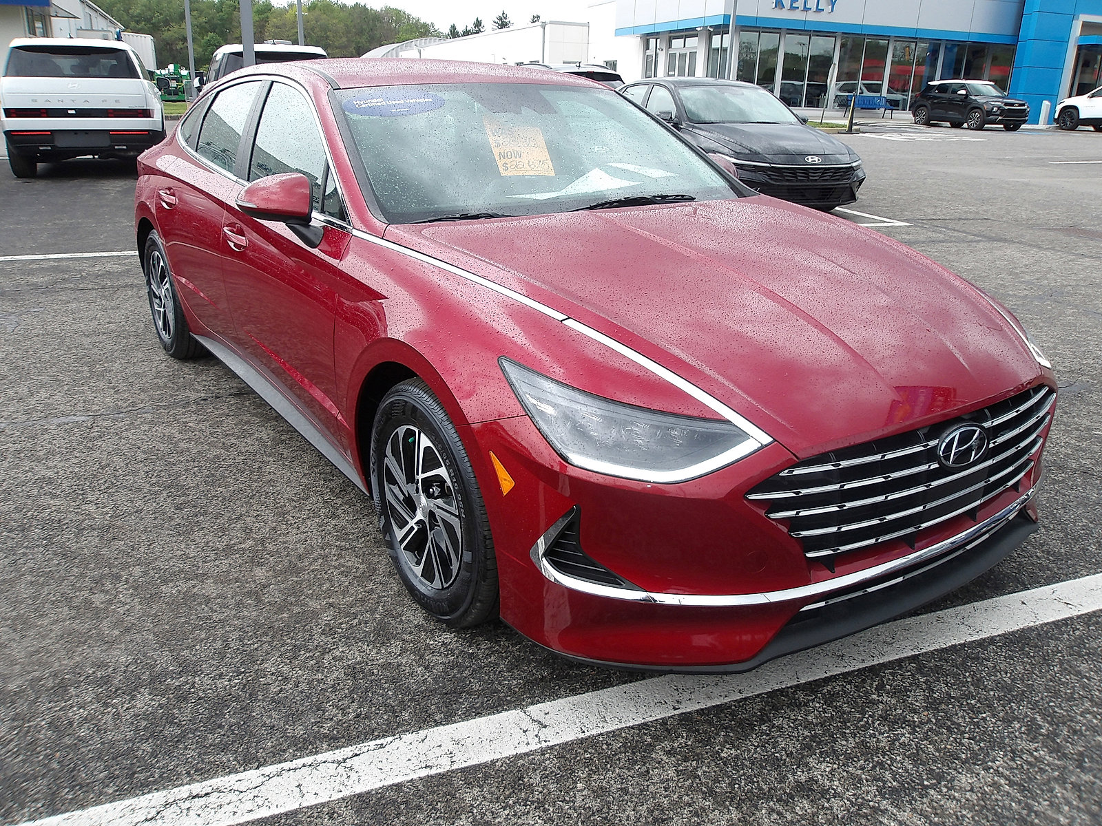 Certified 2023 Hyundai Sonata Blue w/ Cargo Package FWD image 1