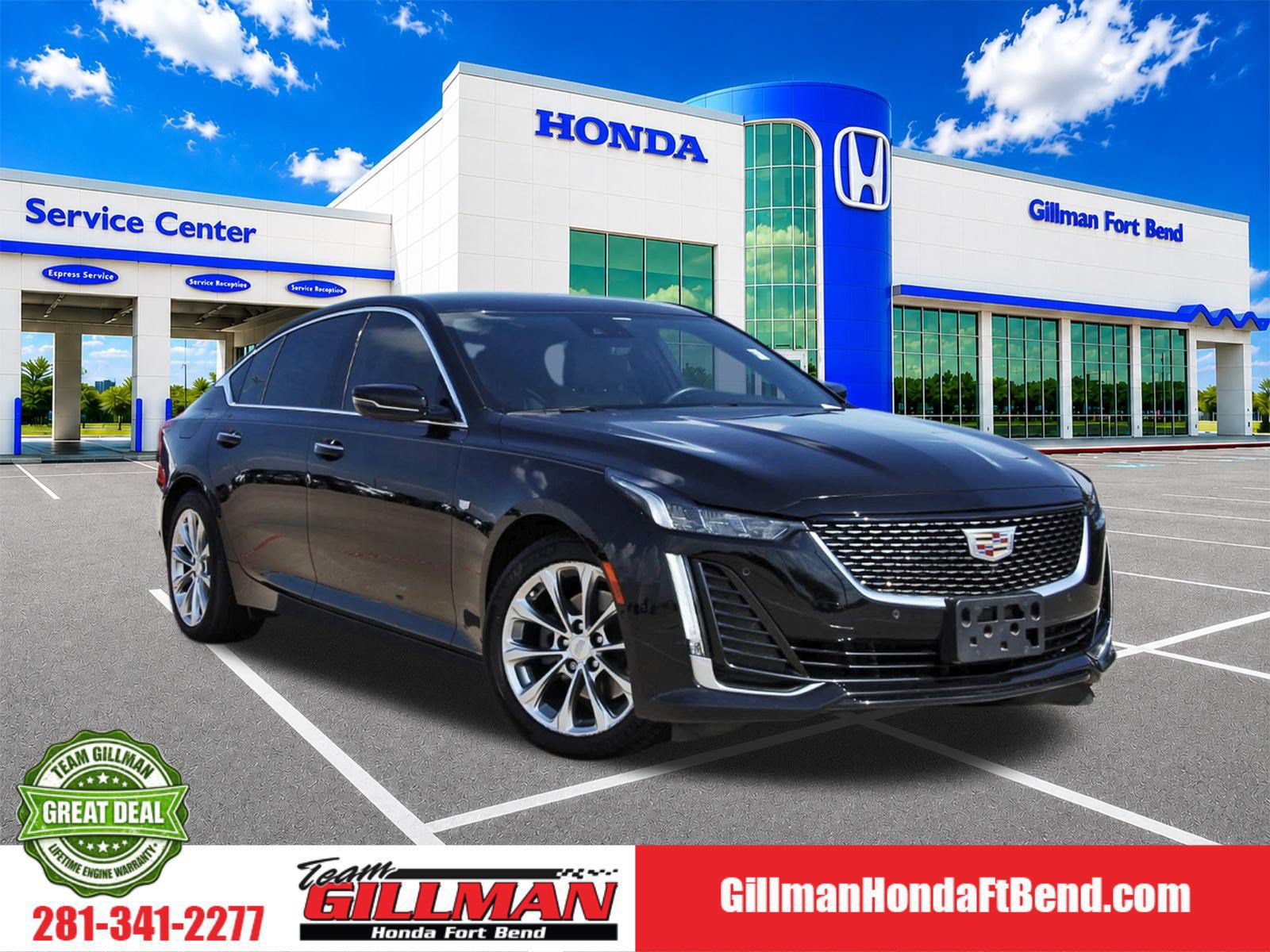 Used 2023 Cadillac CT5 Premium Luxury w/ Parking Package RWD image 1