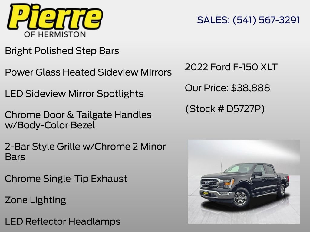 Used 2022 Ford F150 XLT w/ Equipment Group 302A High image 13