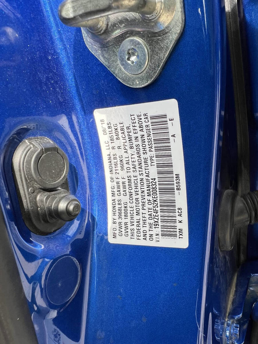 Used 2019 Honda Insight EX image 16