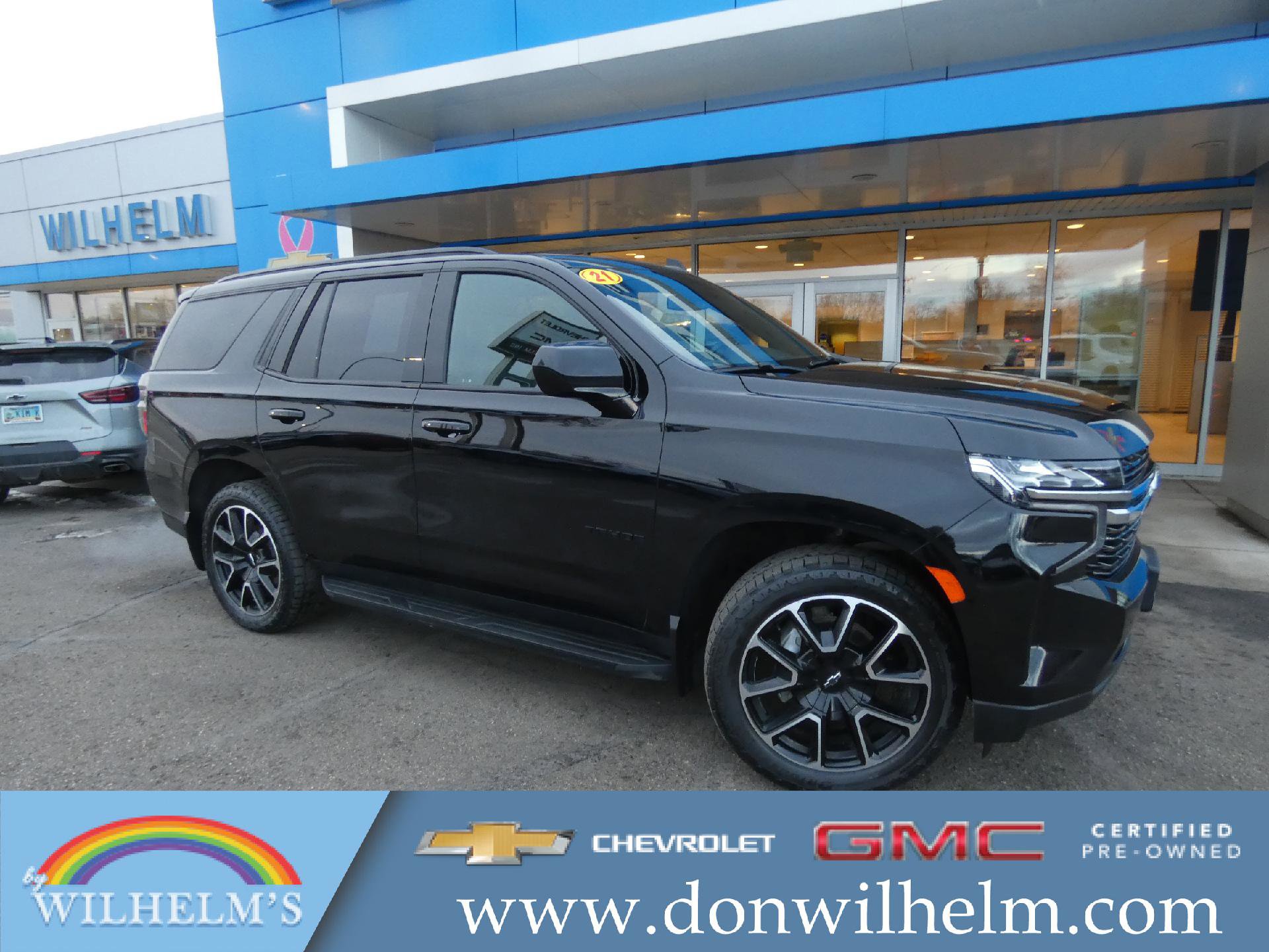 Used 2021 Chevrolet Tahoe RST w/ Rear Media and Nav Package image 1