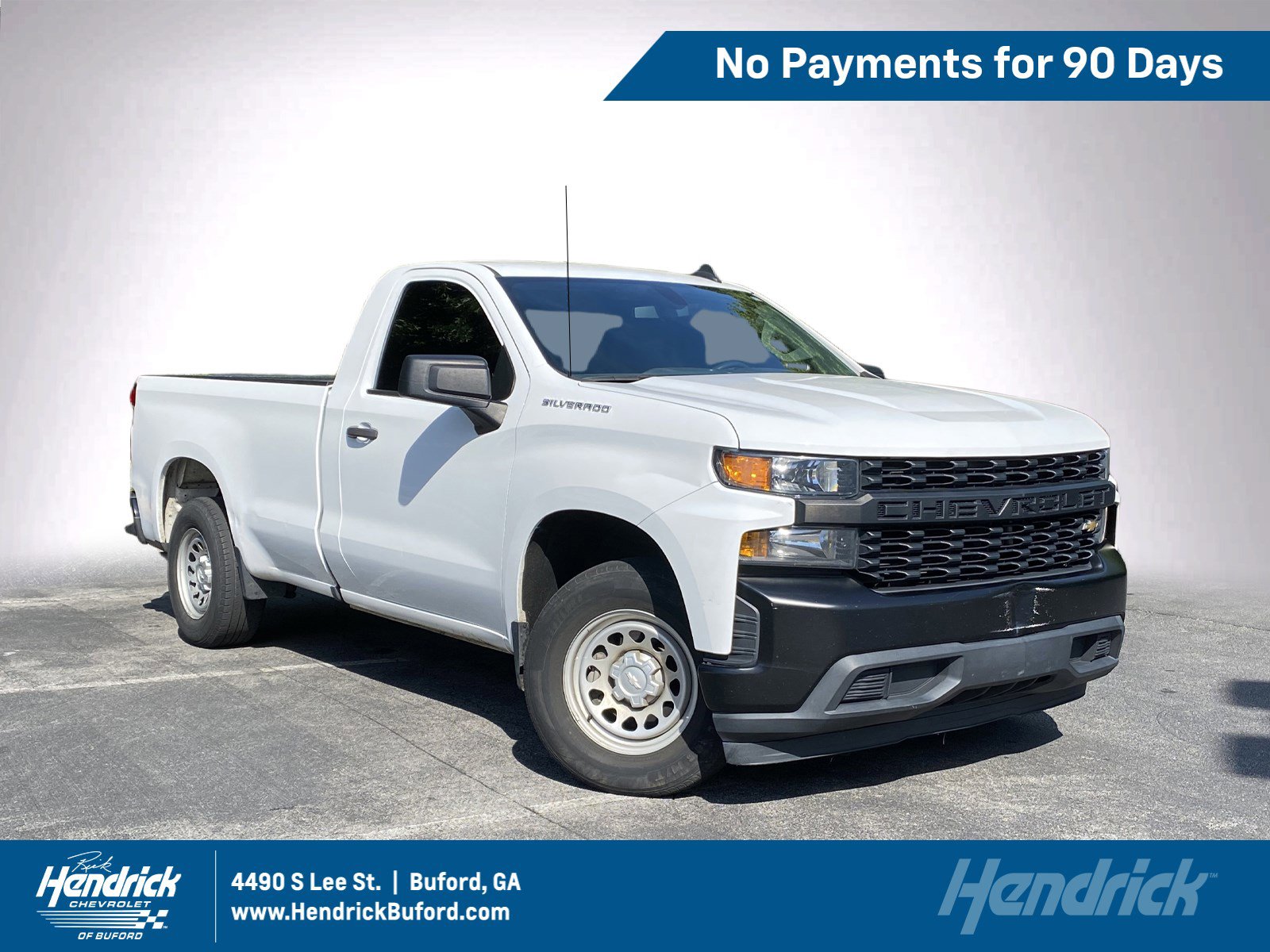 Used 2021 Chevrolet Silverado 1500 W/T w/ WT Convenience Package RWD image 1