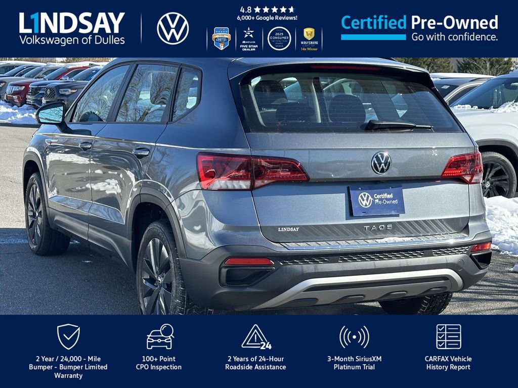 Certified 2023 Volkswagen Taos S w/ IQ Drive S Package image 5