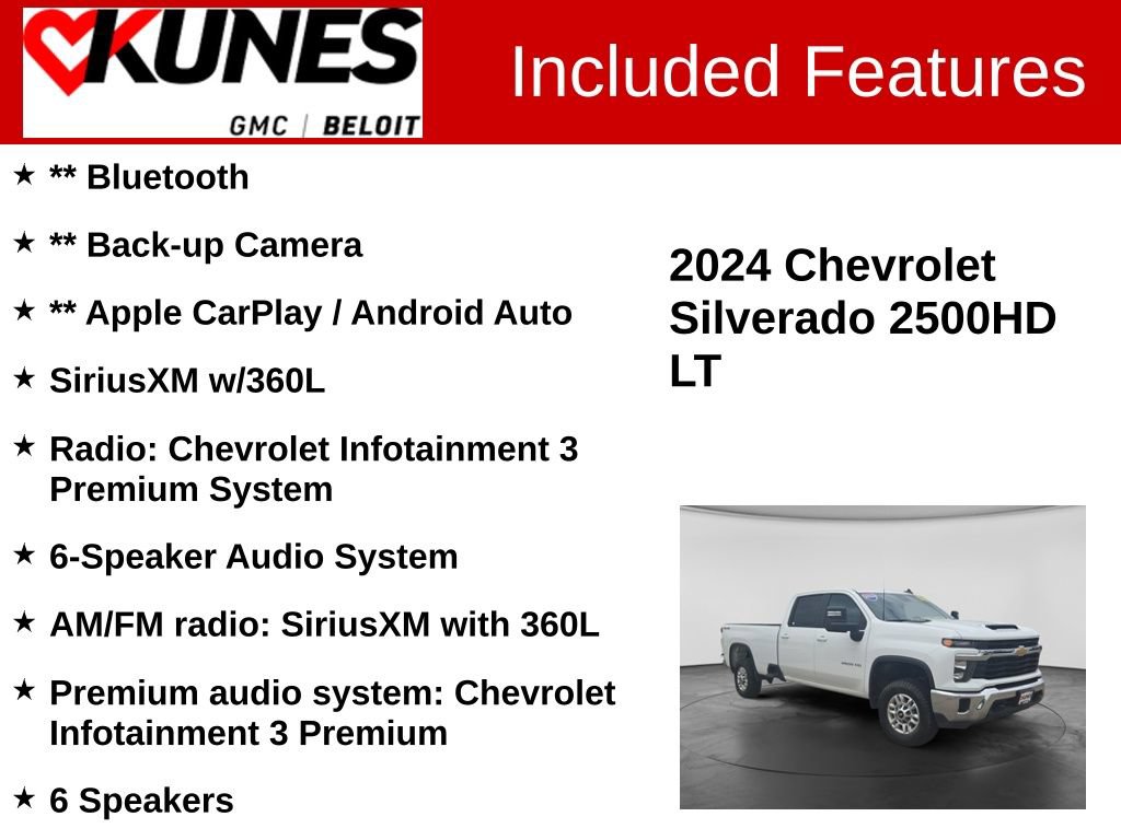 Used 2024 Chevrolet Silverado 2500 LT AWD/4WD image 2