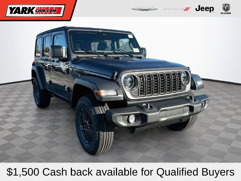 New 2027 Jeep Wrangler Unlimited Sport AWD/4WD 360° Tour