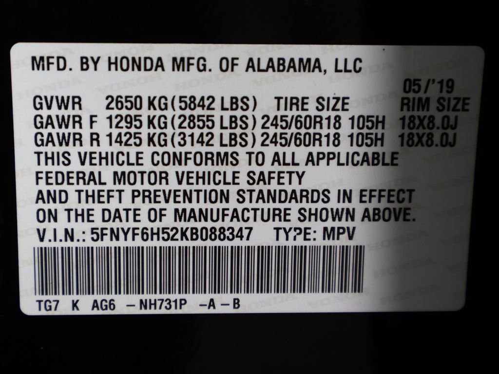 Used 2019 Honda Pilot EX-L image 49
