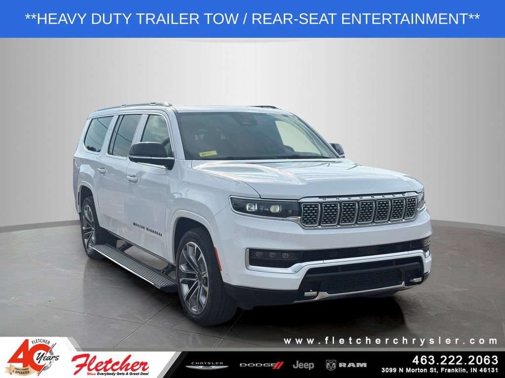 Used 2025 Jeep Grand Wagoneer L Series III w/ Rear Seat Video Group 1