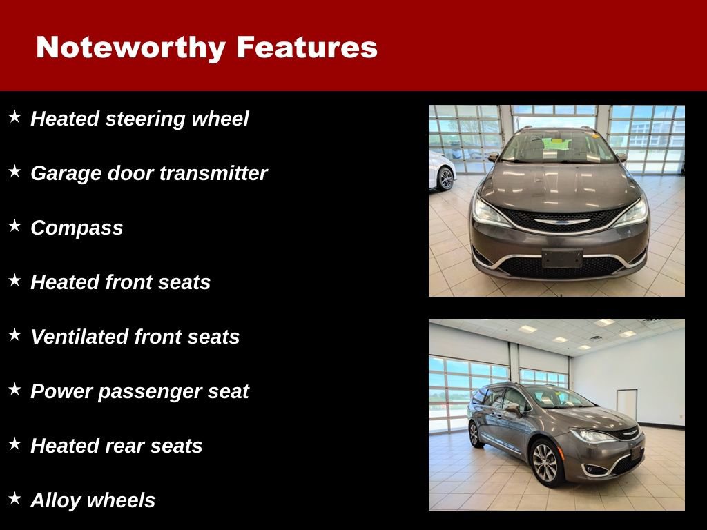 Used 2017 Chrysler Pacifica Limited w/ UConnect Theater Package FWD image 14