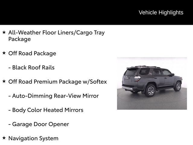 Certified 2019 Toyota 4Runner TRD Off-Road Premium AWD/4WD image 7