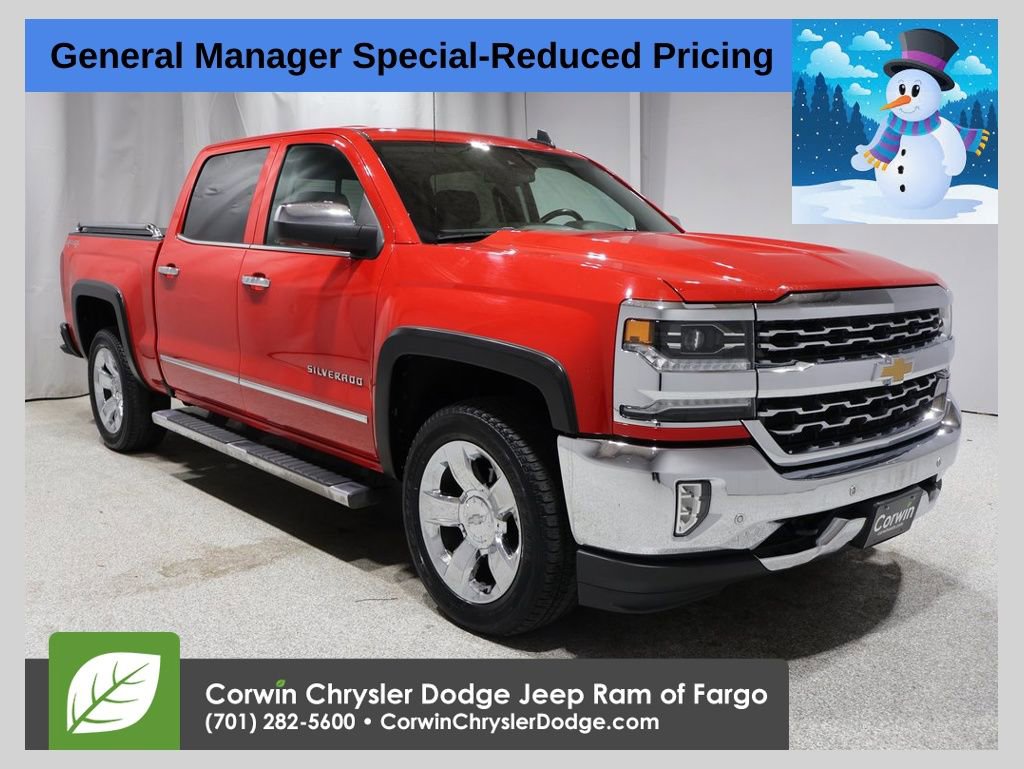 Used 2017 Chevrolet Silverado 1500 LTZ w/ Sport Package