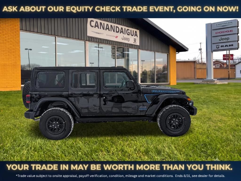 Used 2023 Jeep Wrangler Unlimited Rubicon 4xe AWD/4WD image 2