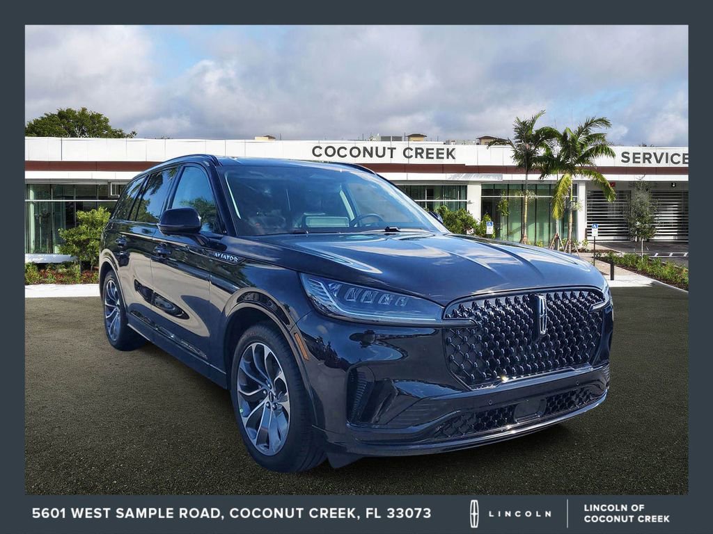 New 2025 Lincoln Aviator 2WD w/ Jet Appearance Package image 1