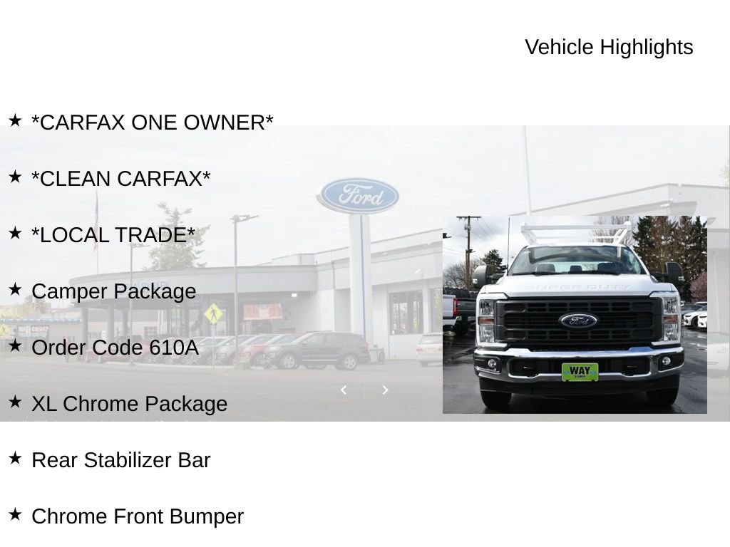 Used 2023 Ford F350 XL w/ XL Chrome Package image 19