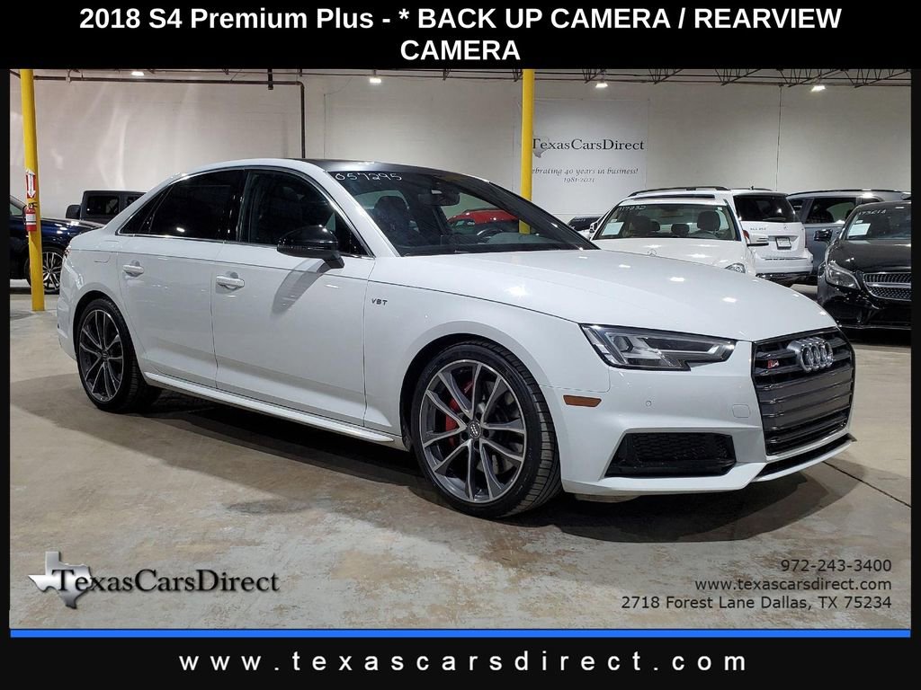 Used 2018 Audi S4 Premium Plus w/ Navigation Package image 3