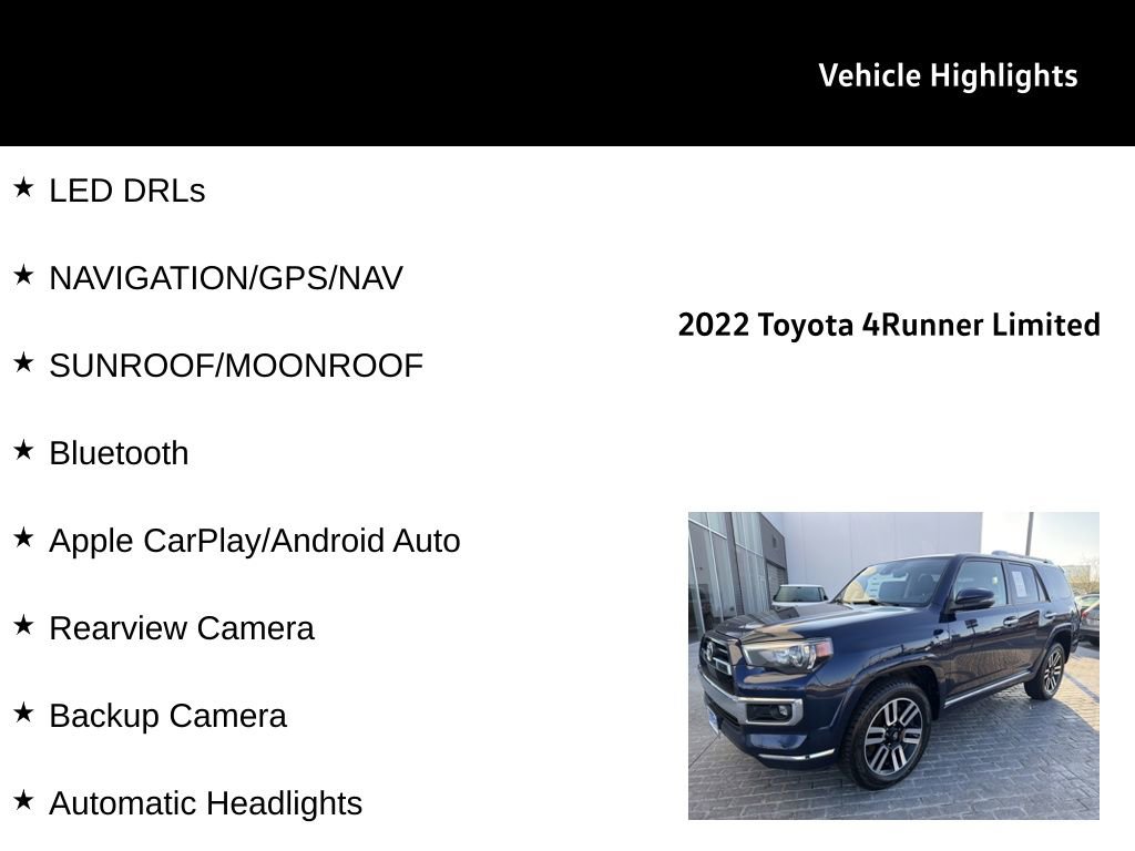 Used 2022 Toyota 4Runner Limited image 27