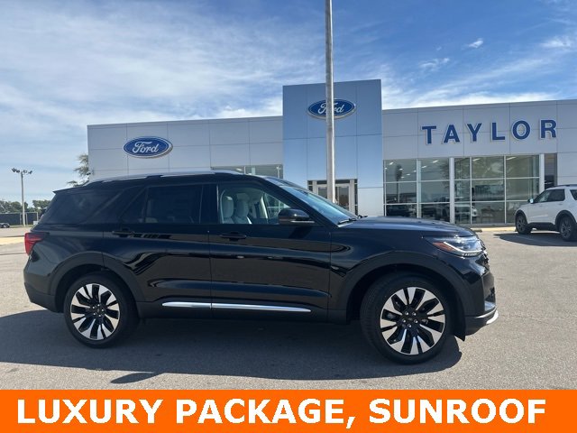 New 2026 Ford Explorer Platinum w/ LUX Leather Package