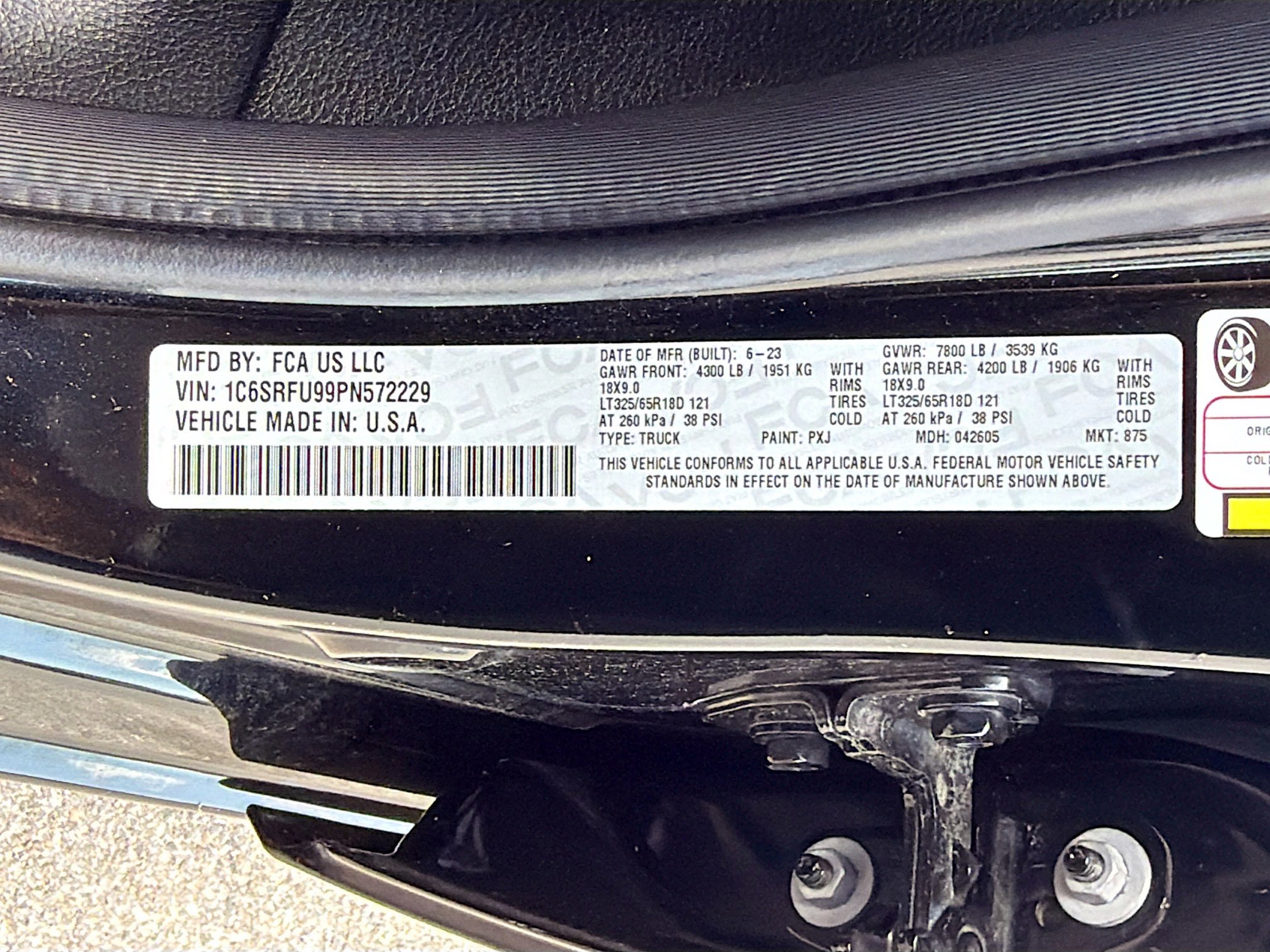 Used 2023 RAM 1500 TRX w/ TRX Level 1 Equipment Group AWD/4WD image 42