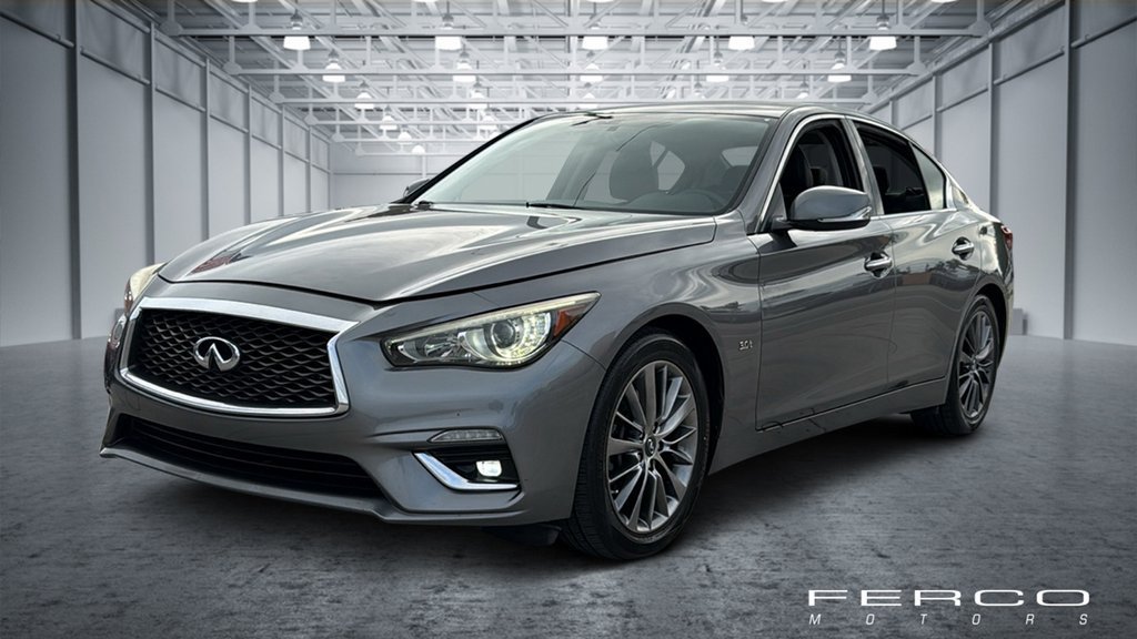 Used 2018 INFINITI Q50 Luxe RWD image 1