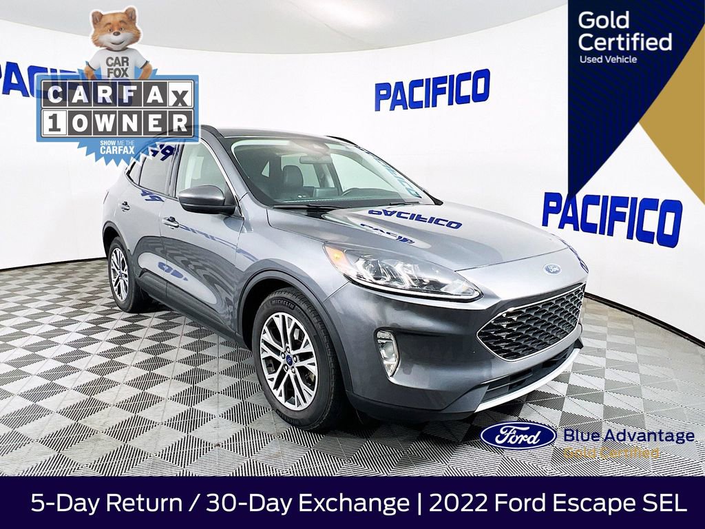 Certified 2022 Ford Escape SEL