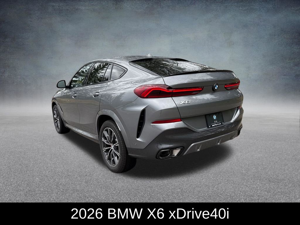 New 2026 BMW X6 xDrive40i image 3