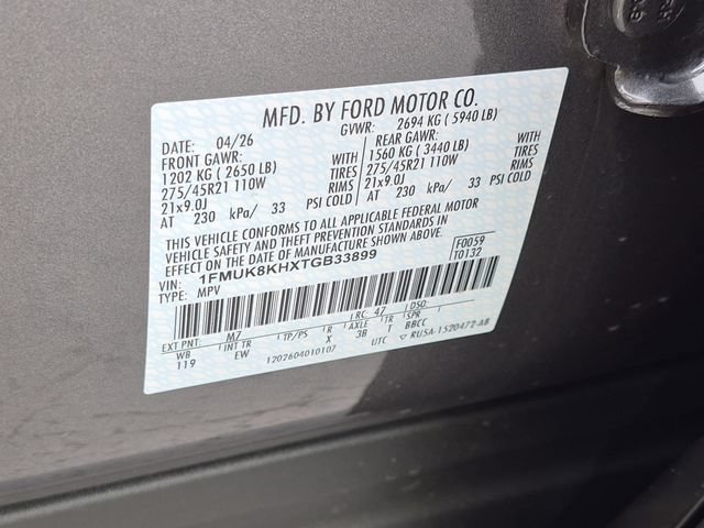 New 2026 Ford Explorer ST-Line w/ ST-Line Street Pack AWD/4WD image 26