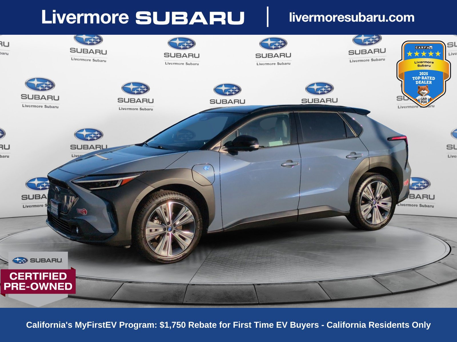 Used 2023 Subaru Solterra AWD image 1