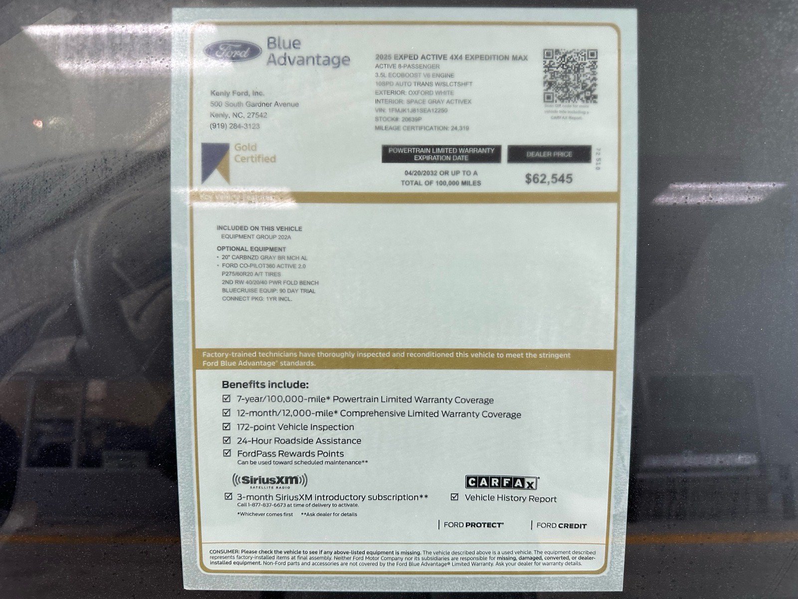 Certified 2025 Ford Expedition Max Active AWD/4WD image 5
