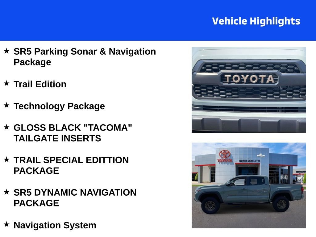 Used 2022 Toyota Tacoma SR5 w/ Trail Edition AWD/4WD image 4