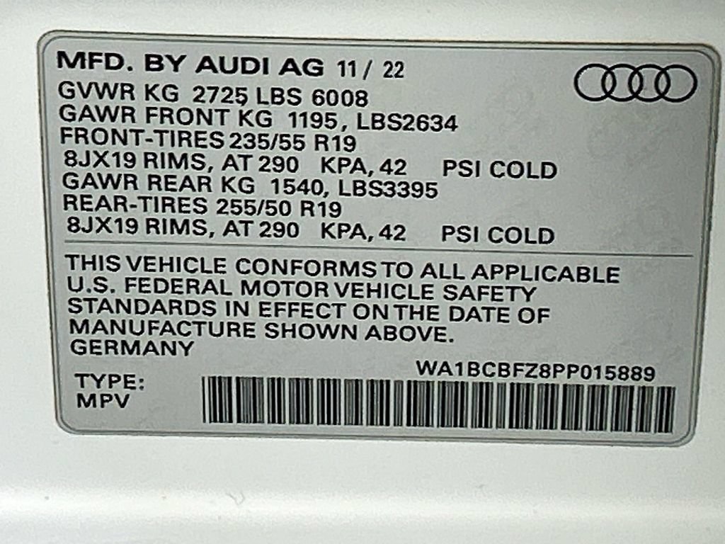 Certified 2023 Audi Q4 e-tron Premium w/ Premium Plus RWD image 34