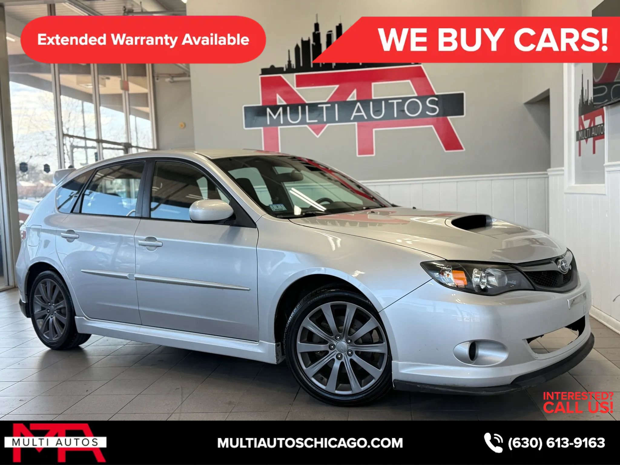 Used 2009 Subaru Impreza WRX Hatchback AWD/4WD image 3