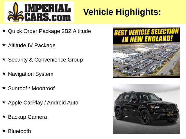 Used 2018 Jeep Grand Cherokee Altitude AWD/4WD image 3