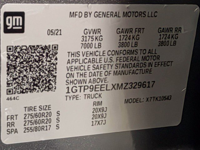 Used 2021 GMC Sierra 1500 AT4 w/ AT4 Value Package image 53