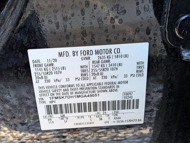 Used 2021 Ford Explorer XLT w/ Equipment Group 202A image 17