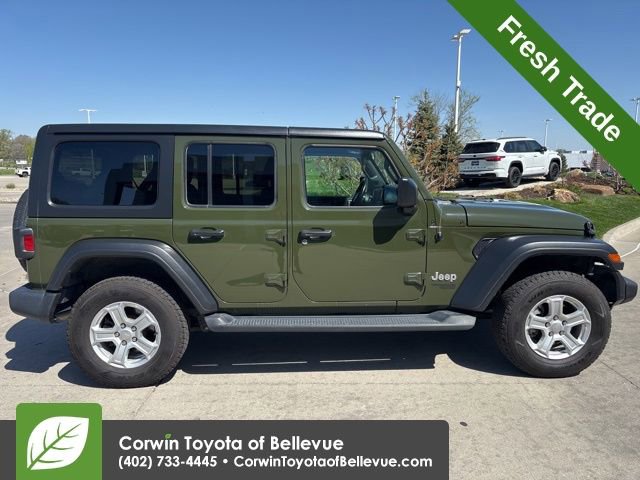 Used 2021 Jeep Wrangler Unlimited Sport image 2