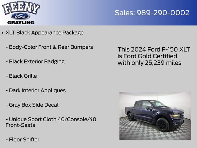 Used 2024 Ford F150 XLT w/ Bed Utility Package AWD/4WD image 9