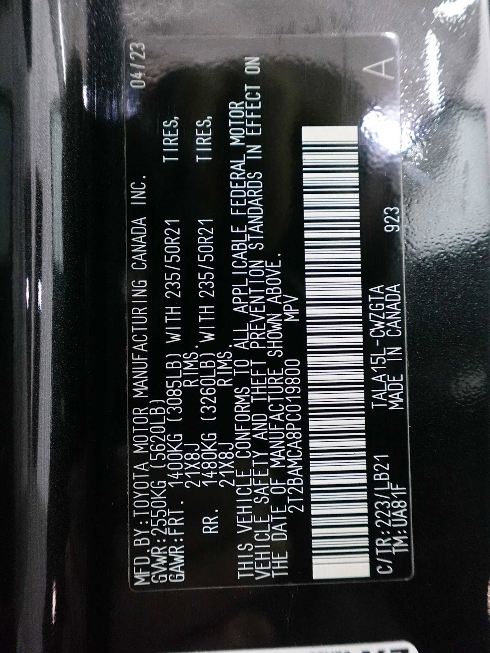 Used 2023 Lexus RX 350 Premium Plus w/ Cold Area Package image 30