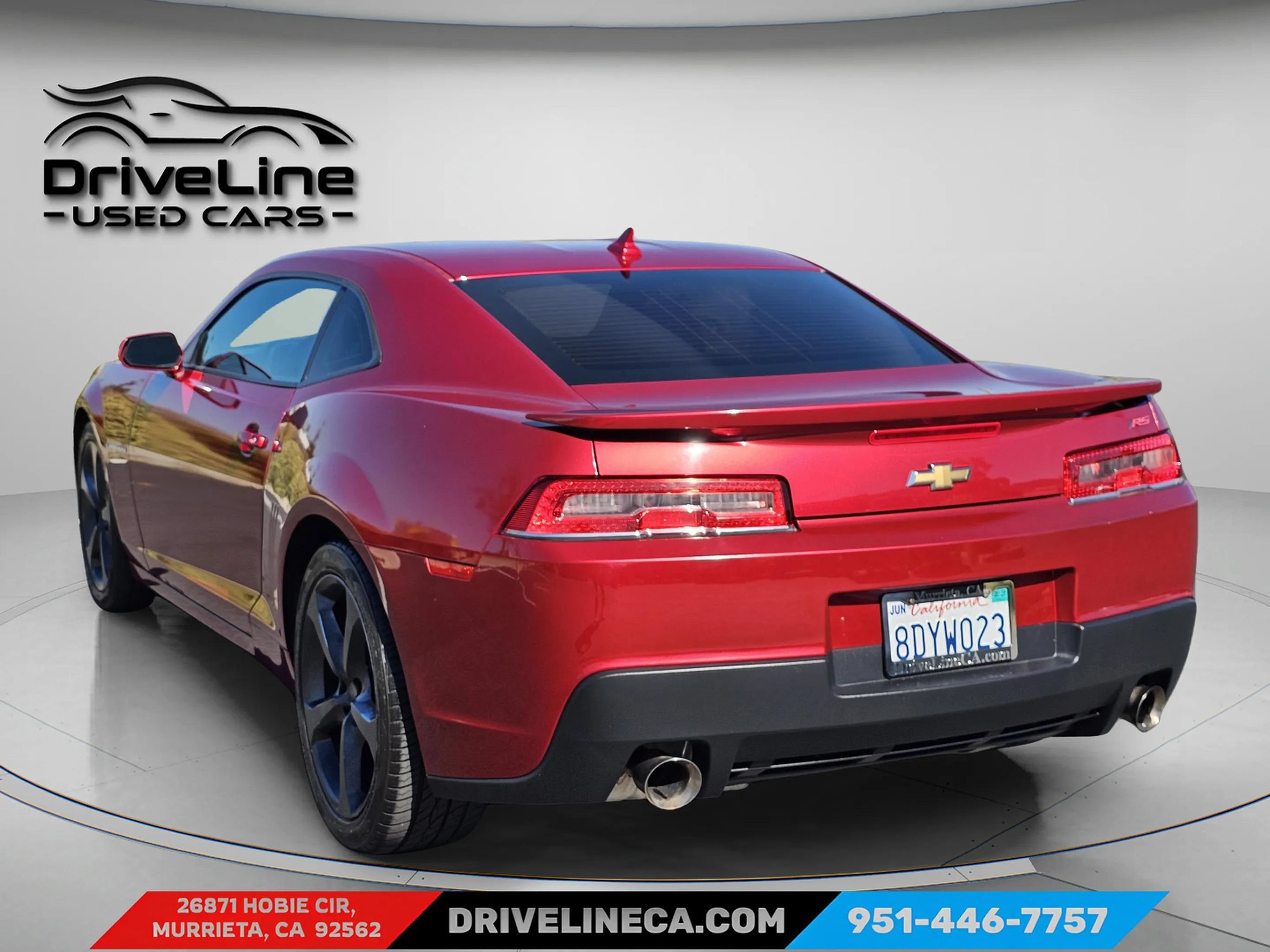 Used 2015 Chevrolet Camaro LT w/ RS Package RWD image 8