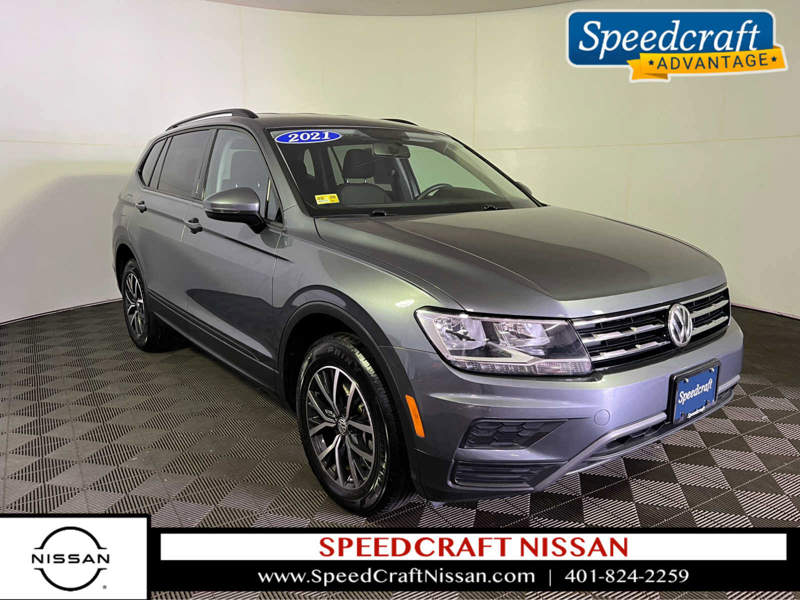 Used 2021 Volkswagen Tiguan S image 1