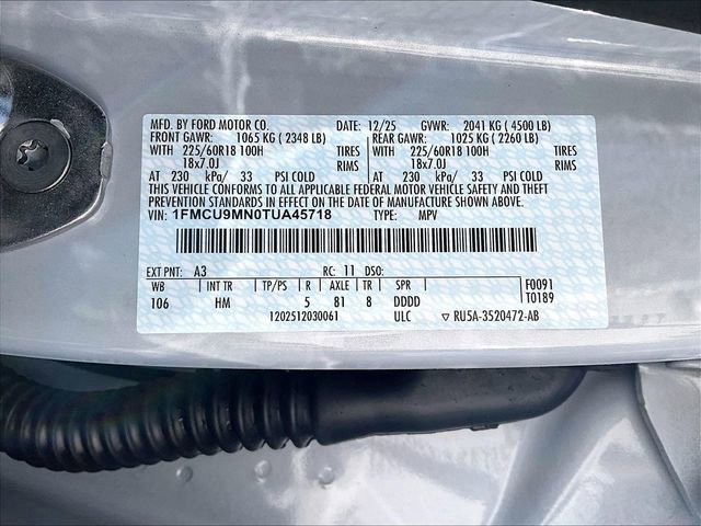 New 2026 Ford Escape ST-Line w/ Tech Pack #1 AWD/4WD image 14