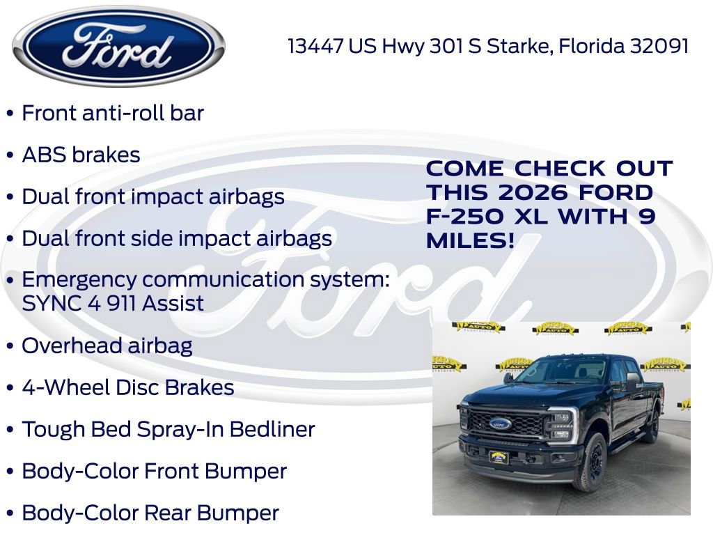 New 2026 Ford F250 XL w/ STX Appearance Package image 30