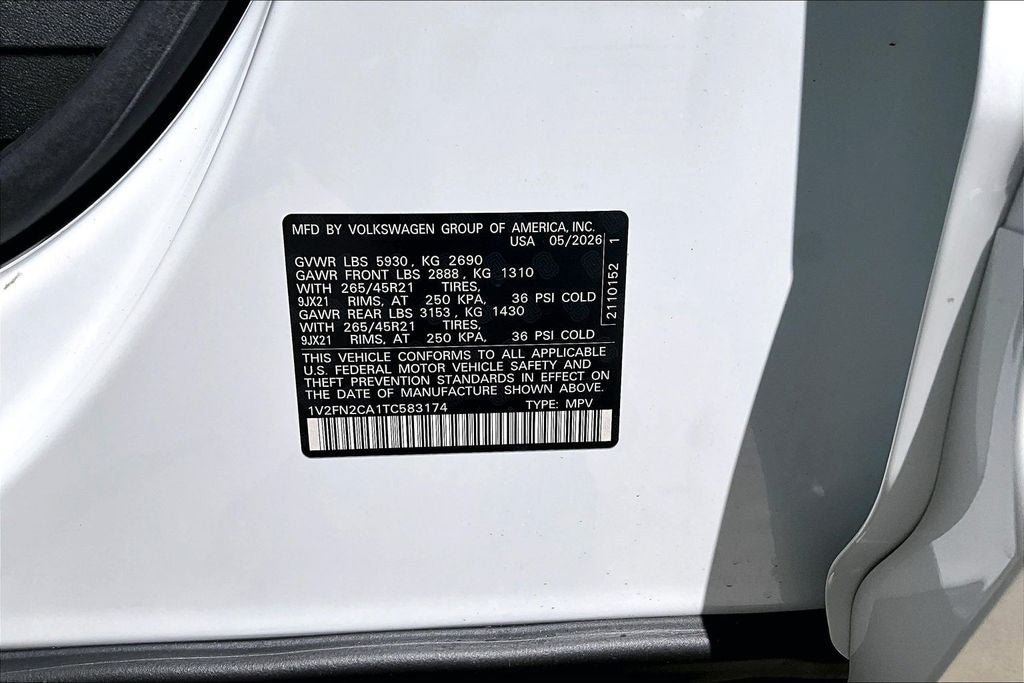 New 2026 Volkswagen Atlas SEL Premium R-Line AWD/4WD image 21