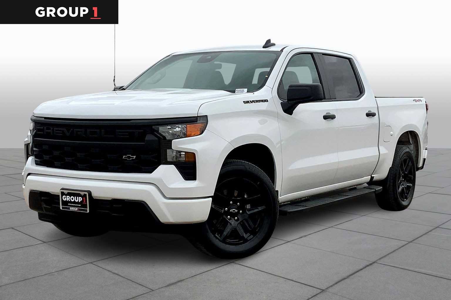 Used 2024 Chevrolet Silverado 1500 Custom w/ LPO, Dark Essentials Package