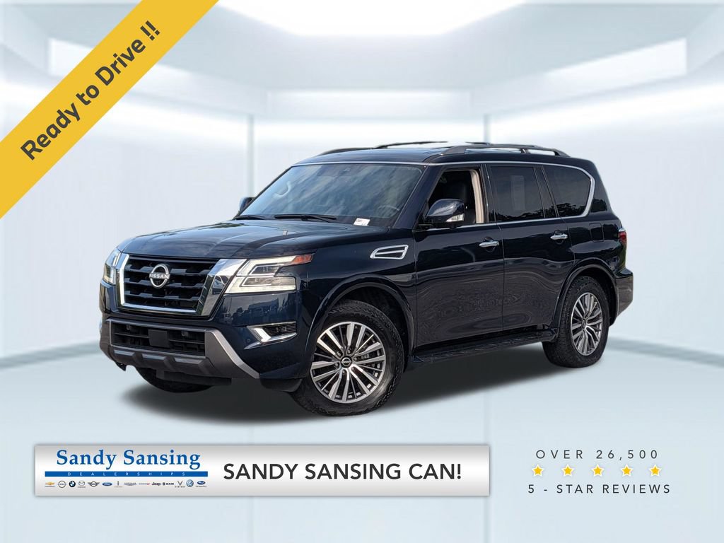 Certified 2023 Nissan Armada SL w/ Cargo Package RWD image 1