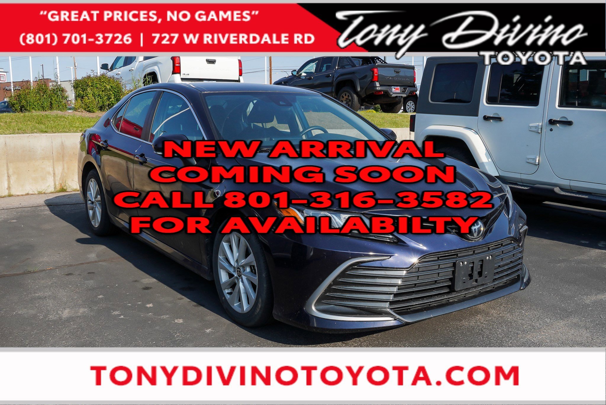 Used 2021 Toyota Camry LE w/ Cold Weather Package
