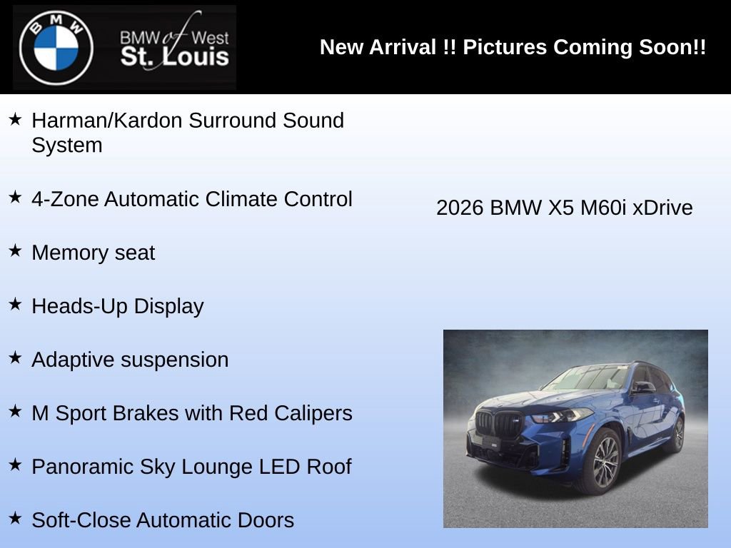 Used 2026 BMW X5 M60i AWD/4WD image 9