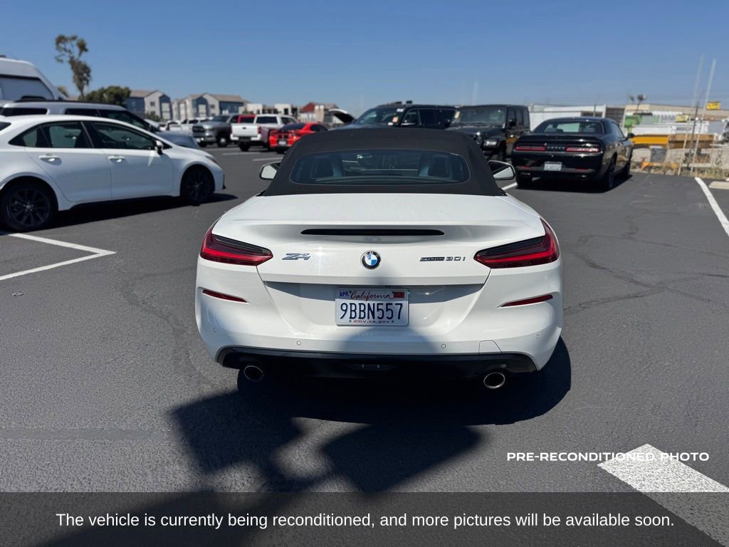 Used 2019 BMW Z4 sDrive30i w/ Executive Package RWD image 4
